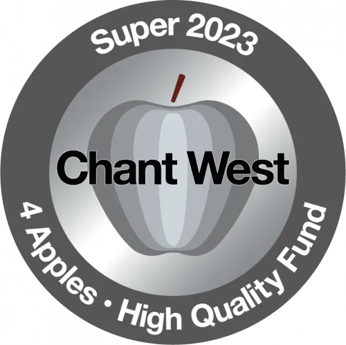 Super silver Chant West logo